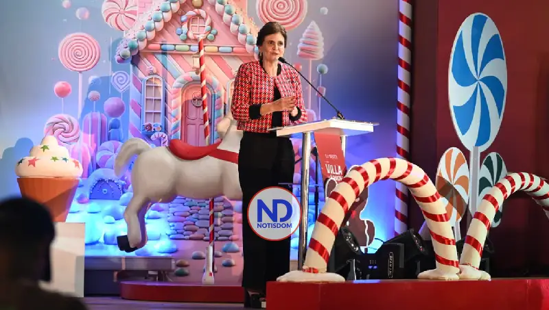 NOTISDOM FOTOS PF2025 2025 12 02T205502.213 Raquel Peña inaugura la Villa Navidad 2025 en Santiago y Banreservas reafirma apoyo a la integración familiar