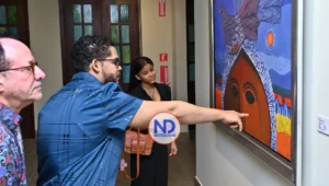 Centro Cultural Banreservas Santiago inaugura sus primeras exposiciones con obras de Domingo Batista y artistas cibaeños