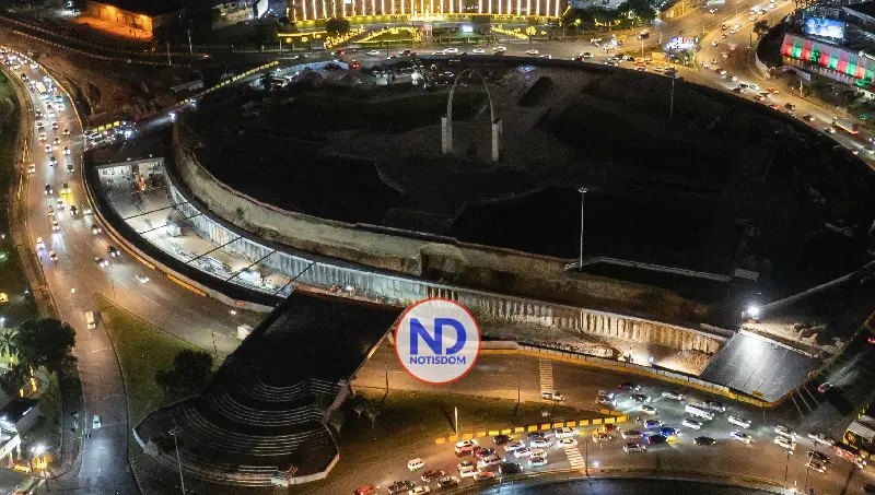 NOTISDOM FOTOS PF2025 2025 12 16T222706.998 Abinader supervisa túnel de Plaza de la Bandera, obra clave para descongestionar el tránsito capitalino