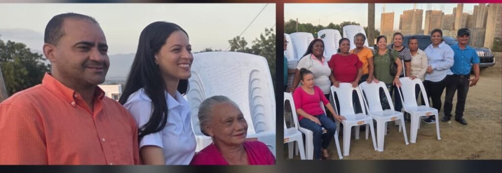 Personalidades al deja iniciados los trabajos en Villa Olimpica Alcaldía de Mao inicia construcción de aceras, contenes y badenes en Villa Olímpica