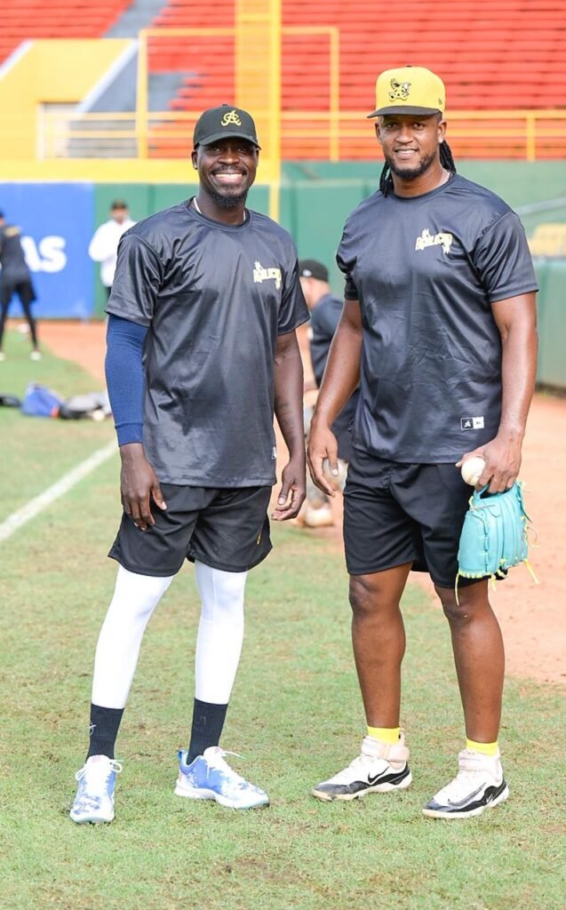 Yunior Marte y Oscar De La Cruz Peloteros escogidos por las Águilas destacan buena armonía del equipo
