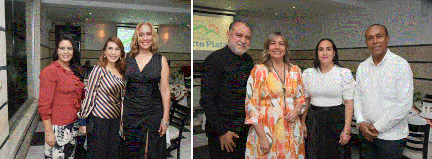 Zoila Abreu Sadery Abreu y Annerys Melendez 2 Zona Franca Puerto Plata genera 1,315 empleos y anuncia expansión durante encuentro navideño con la prensa