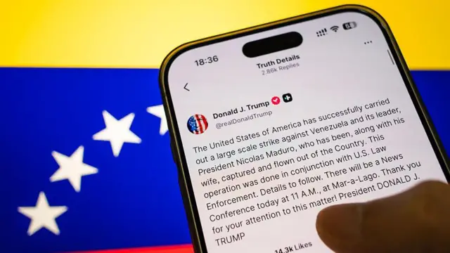 DONALD TRUMP TWITTER ¿Fue legal la operación de EE.UU. para detener al presidente venezolano Nicolás Maduro?