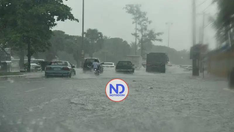 Este sábado se espera lluvias en 14 provincias de RD