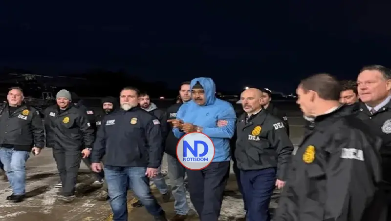 Maduro es trasladado a una prisión federal de Nueva York