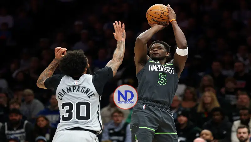 Edwards frena a los Spurs, los Knicks presionan a los Pistons y OKC pasa el rodillo 2 Edwards frena a los Spurs, los Knicks presionan a los Pistons y OKC pasa el rodillo