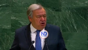 Secretario de ONU ve hay caos mundial; pide reformar normas