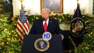 Trump dice haber quedado «muy impresionado» de Machado y que seguirán en contacto