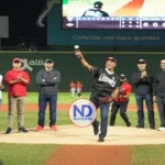 Leones del Escogido rinden homenaje a Moisés Alou