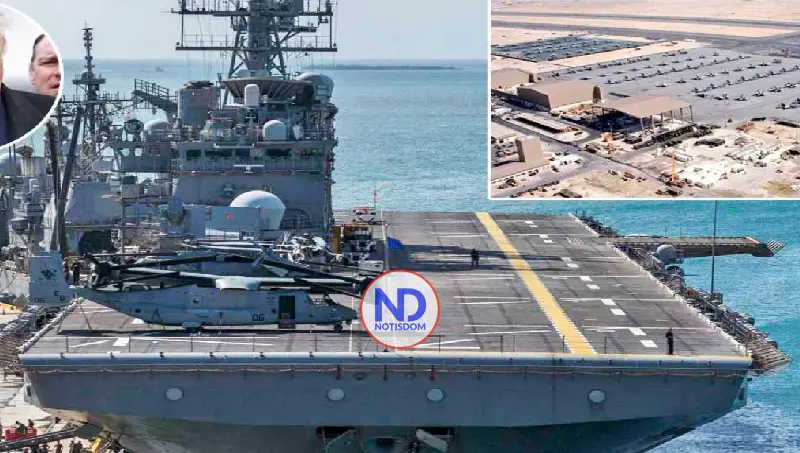  Trump asegura una «flota enorme» se dirige hacia Irán