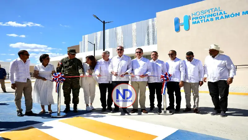 Abinader inaugura Hospital Regional en Dajabón para mejorar salud fronteriza