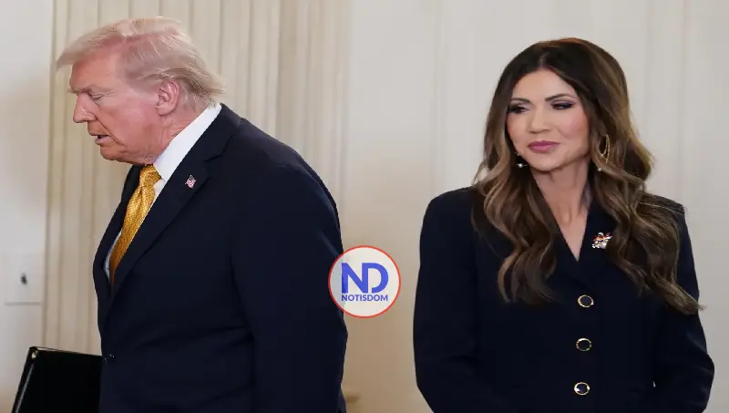 Trump mantiene confianza en la titular de Seguridad Nacional pese a la muerte en Minnesota