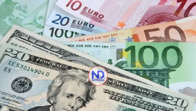 Dólar bajó un centavo y el euro 12; eran vendidos a $63.10 y $76.36