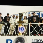 Banreservas entrega la copa de campeones a Leones Escogido