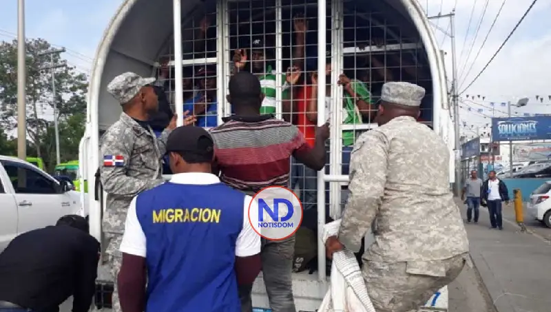 Migración de RD deportó 1,096 extranjeros ilegales en un día