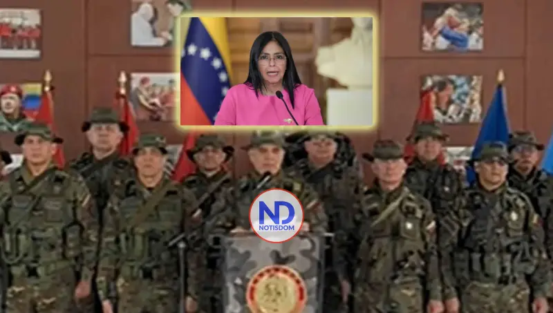 Fuerzas Armadas reconocen a Delcy Rodríguez como presidenta encargada tras la caída de Maduro