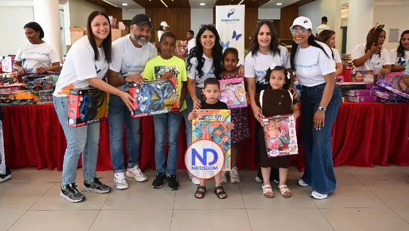 Voluntariado Banreservas llena de sonrisas el Día de Reyes con masiva entrega de juguetes [Video]