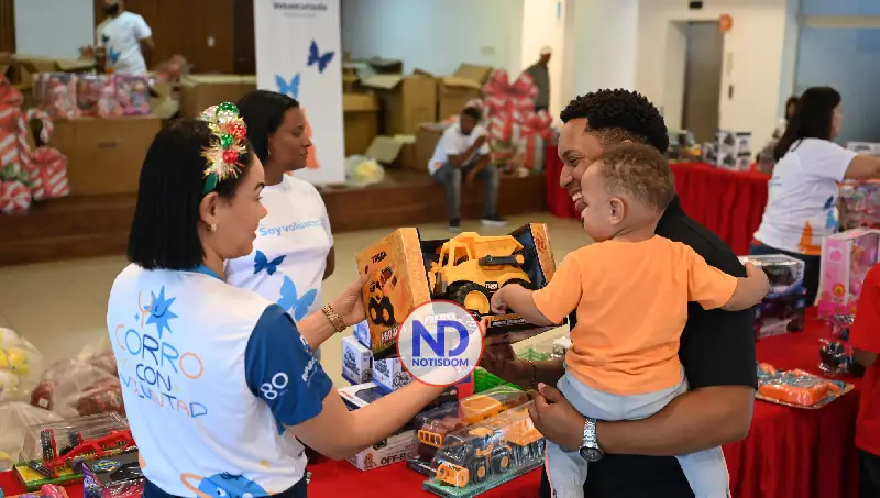 NOTISDOM FOTOS PF2025 2026 01 05T214335.855 Voluntariado Banreservas llena de sonrisas el Día de Reyes con masiva entrega de juguetes [Video]