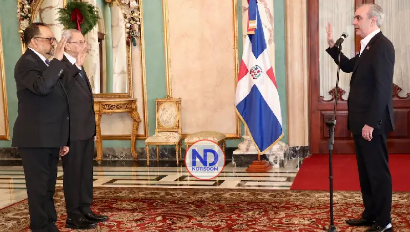 Abinader juramenta a Antoliano Peralta como ministro de Justicia y a Subero Isa como consultor jurídico 2 Abinader juramenta a Antoliano Peralta como ministro de Justicia y a Subero Isa como consultor jurídico