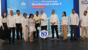 Abinader entrega 200 viviendas en Hato Nuevo y transforma la vida de más de 700 personas
