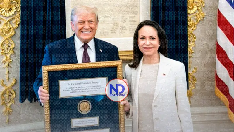 NOTISDOM FOTOS PF2026 22 La medalla que nunca debió ser entregada: cuando el Nobel de la Paz se convierte en instrumento de vanidad política