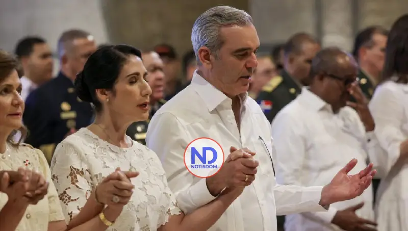 Primera Dama: Cuadro gripal impidió a Abinader asistir a misa del Día de la Altagracia