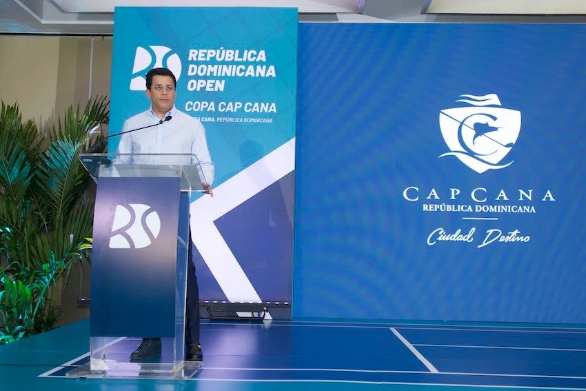 David Collado 28 Presentan los detalles para la segunda edición del República Dominicana Open- Copa Cap Cana