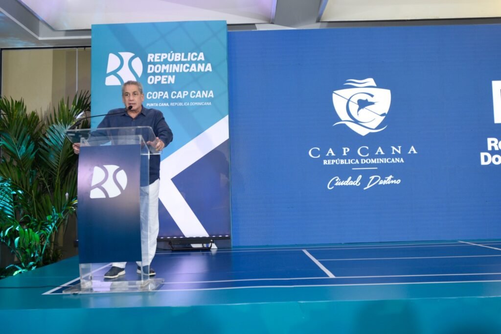 Fernando Hazoury Presentan los detalles para la segunda edición del República Dominicana Open- Copa Cap Cana
