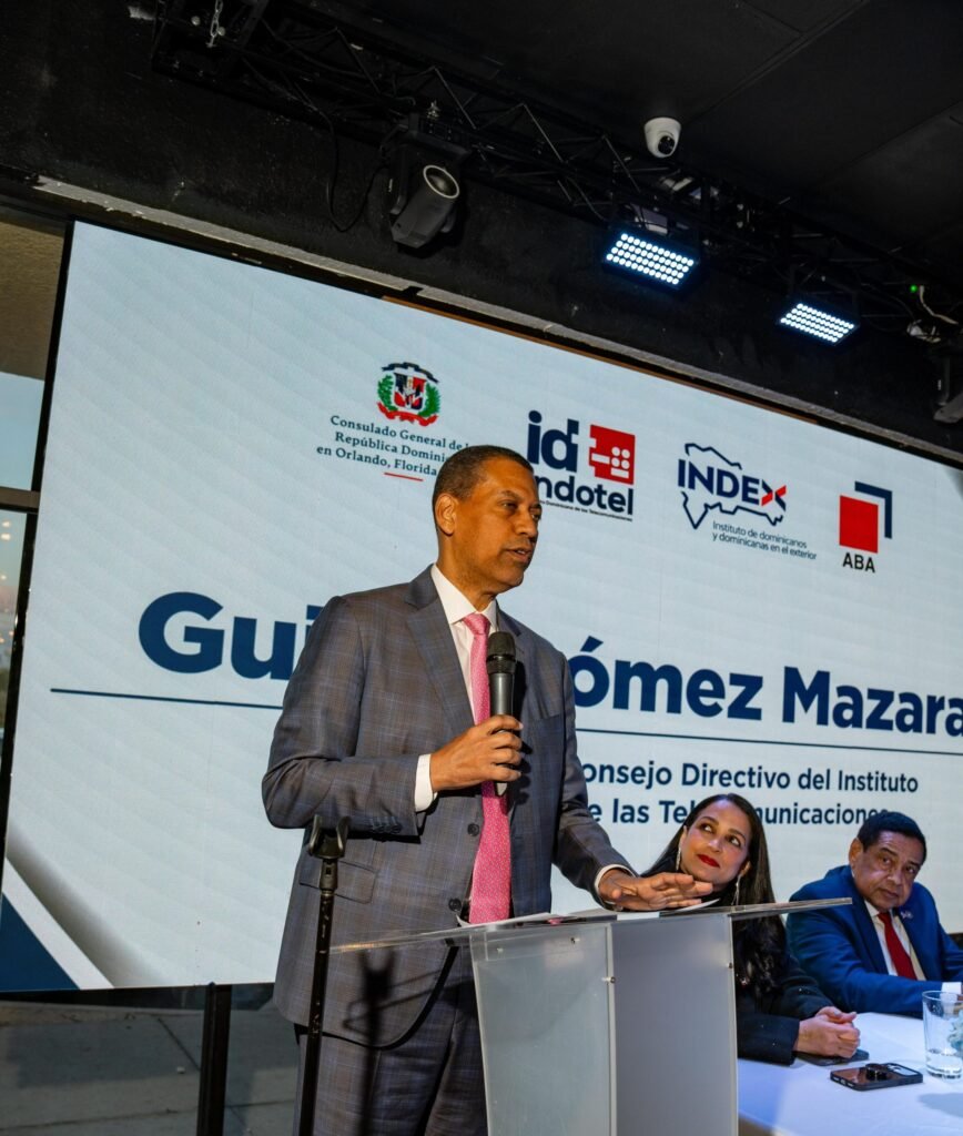 Guido Gomez Mazara 12 Indotel e Index impulsan campaña alfabetización digital y educación financiera para envío de remesas en Orlando