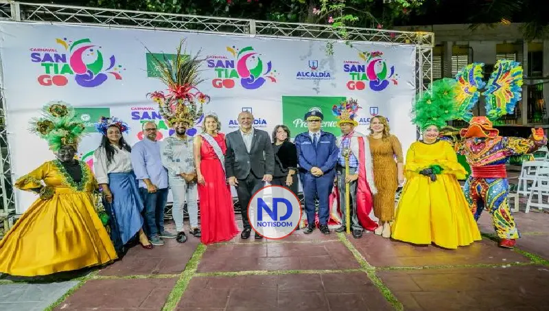 Alcaldía de Santiago da la apertura al carnaval del 2026