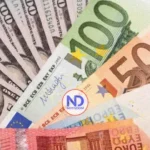 Dólar subió 8 centavos y euro bajó 8; eran vendidos a $63.43 y $77.30