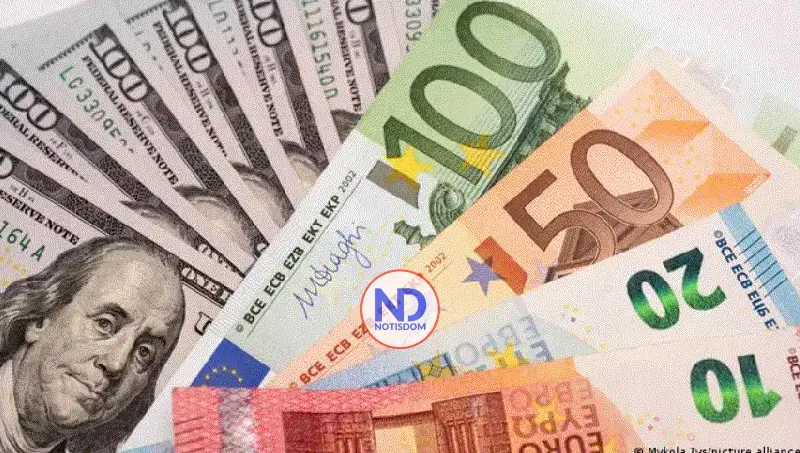 Dólar subió 9 cts y euro bajó 5; son vendidos $63.52 y $77.25