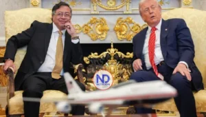 Petro califica «positiva» y «optimista» reunión con Trump