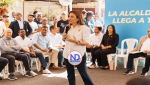 Carolina Mejía lleva soluciones al sector 27 de Febrero con “La Alcaldía llega a Ti”