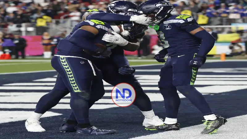 Los Seahawks bailan a los Patriots al ritmo de Bad Bunny