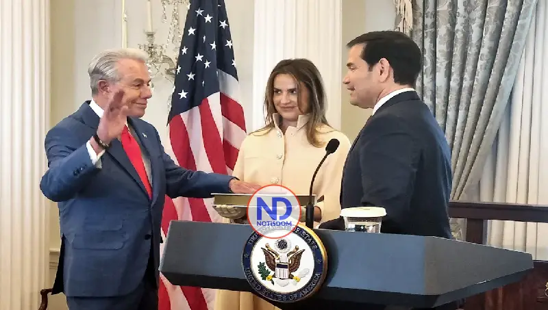 El empresario Benjamín León jura a su cargo como nuevo embajador de EE.UU. en España