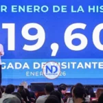 República Dominicana recibió 1,2 millones visitantes en enero