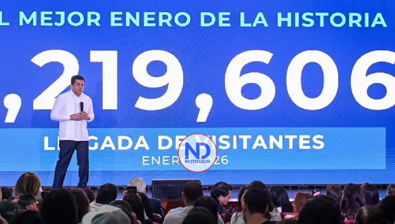 República Dominicana recibió 1,2 millones visitantes en enero