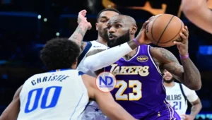 124-104. El ‘ex’ Doncic ve desde el banquillo el triunfo de los Lakers ante los Mavericks