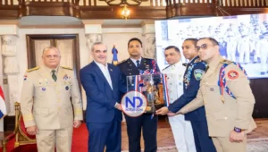 Abinader reafirma orgullo por las FF. AA. y la Policía; destaca a RD como “faro de paz” en la región
