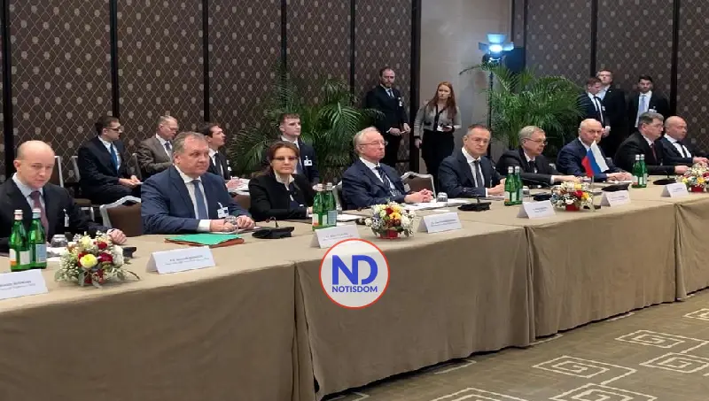 Arrancan negociaciones entre Rusia, Ucrania y Estados Unidos