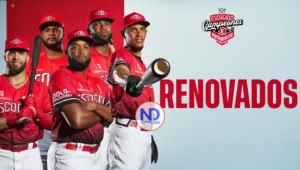 Leones retienen González, Brito, Cordero, Marmolejos y Colomé