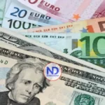 Dólar subió 7 cts y el euro bajó 25; eran vendidos 61.79 y 75.76