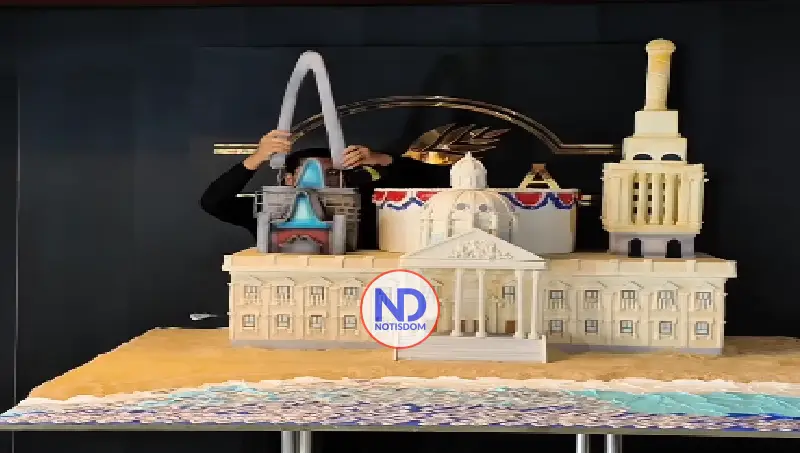 Pastelería dedica creación artística a la dominicanidad y envía mensaje de unidad y memoria