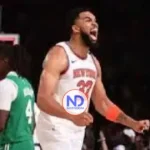 Karl-Anthony Towns destaca su calidad con Knicks Nueva York