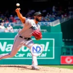 Sandy Alcántara trabaja en mejorar su sweeper de cara a temporada de GL