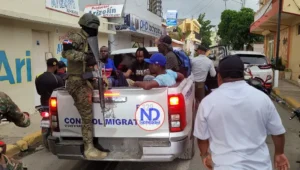 DGM detiene 1,031 haitianos indocumentados y deporta 59