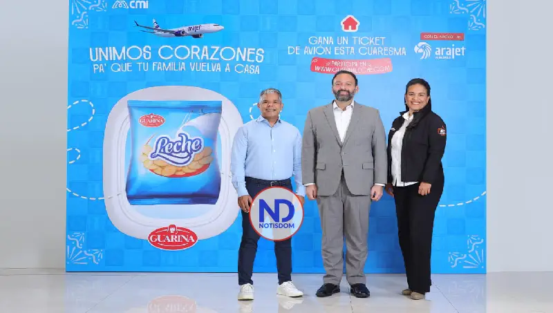 Guarina y Arajet lanzan iniciativa para conectar a los dominicanos dentro y fuera del país