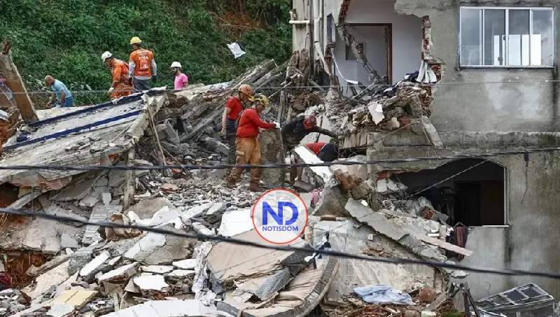 Fuertes lluvias dejan 23 muertos y varios desaparecidos en el sureste de Brasil