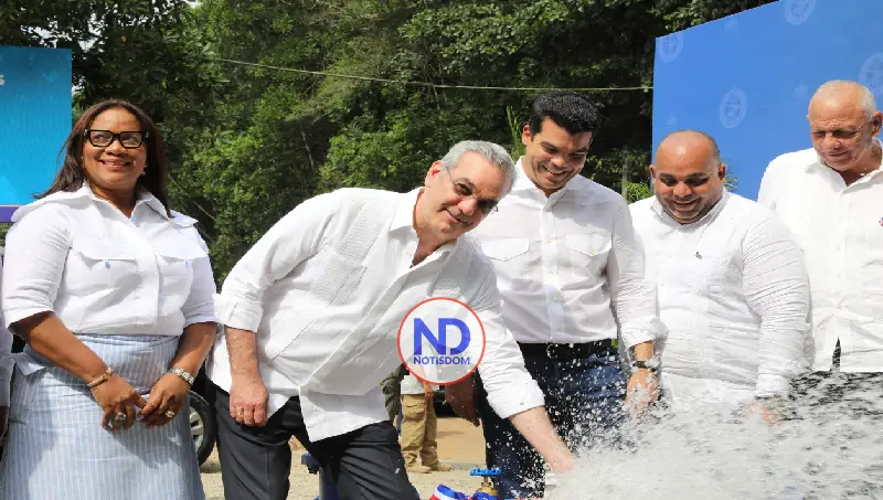 Abinader dice medio millón de dominicanos recibieron agua potable en 2025 2 Abinader dice medio millón de dominicanos recibieron agua potable en 2025